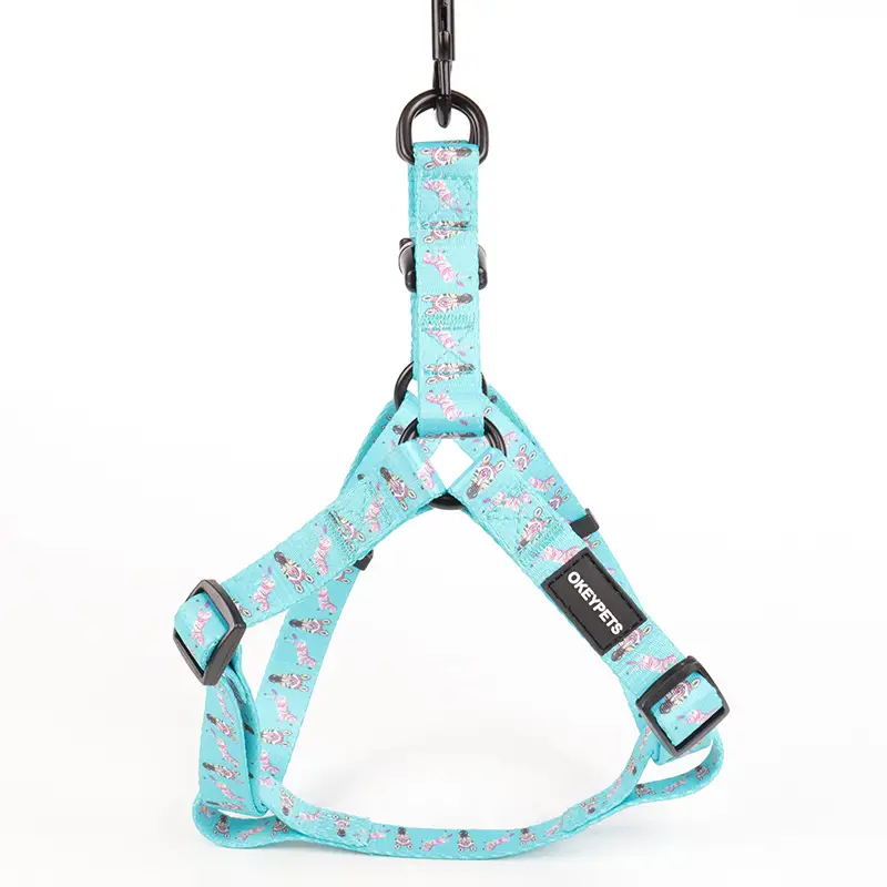 OKEYPETS - OKEYPETS Egyedi Kutyahám Gyártók Mellény Húzásmentes Minta Szublimációs Luxus Állítható Futókutya Hám Minden Termék 1