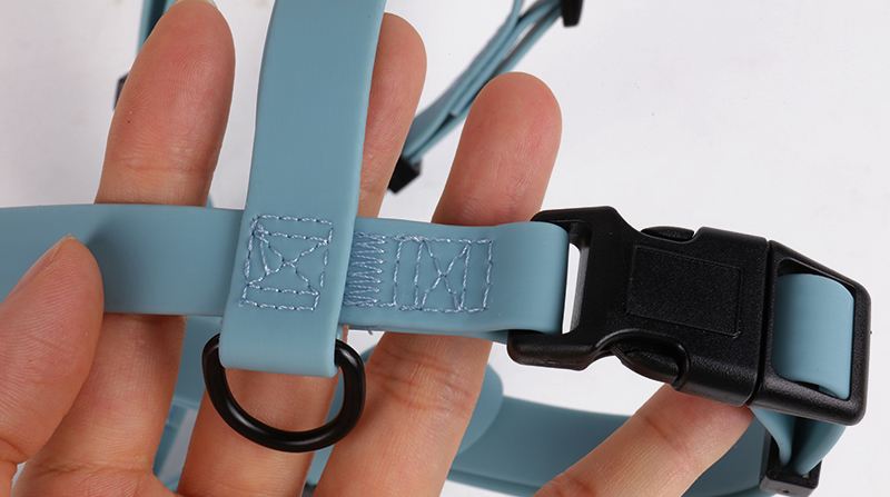 Kalung Haiwan Peliharaan Silikon PVC Tahan Lama Borong OKEYPETS Kolar Anjing Kalis Air Getah Lembut 10