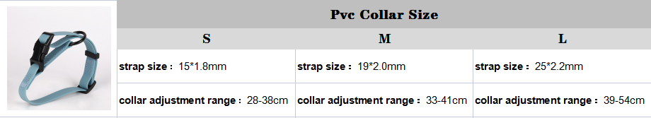 Kalung Haiwan Peliharaan Silikon PVC Tahan Lama Borong OKEYPETS Kolar Anjing Kalis Air Getah Lembut 6