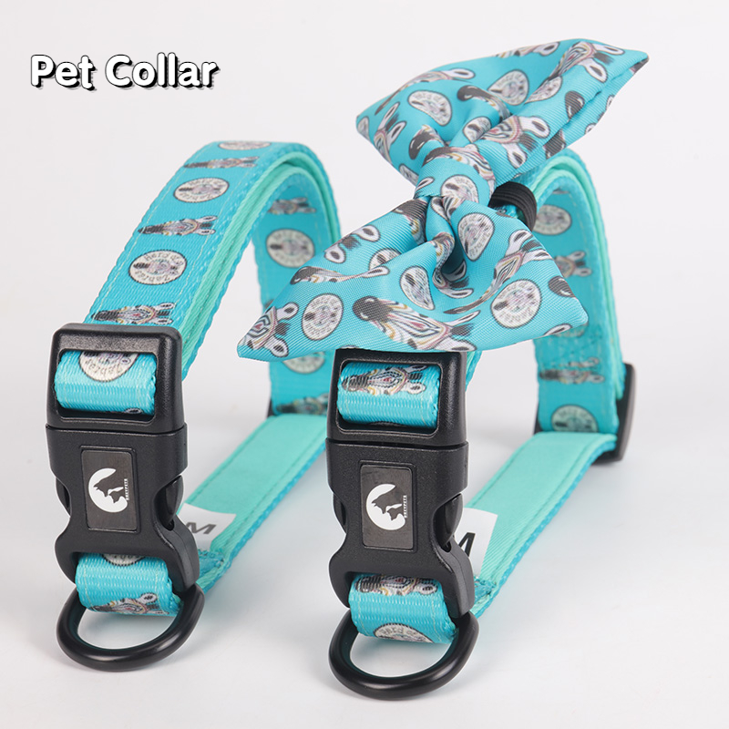 OKEYPETS Fabricants de colliers pour chiens en gros, motif par sublimation, collier et laisse robustes 11