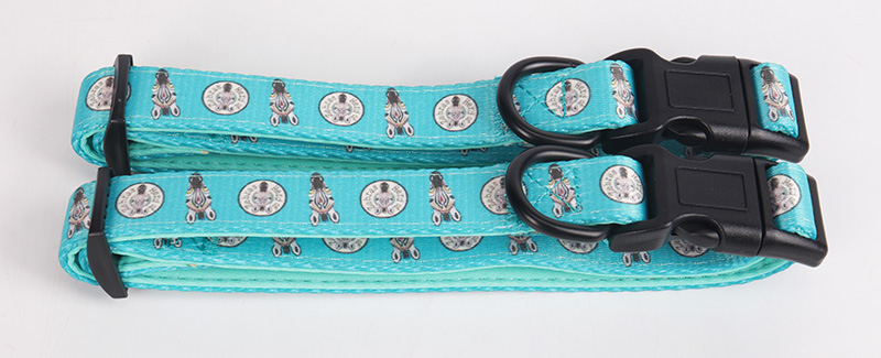 OKEYPETS Fabricants de colliers pour chiens en gros, motif par sublimation, collier et laisse robustes 16