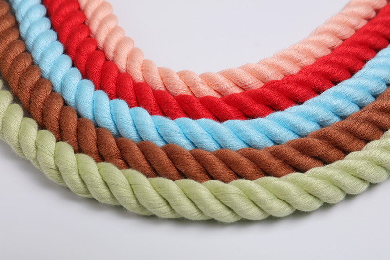 OKEYPETS - OKEYPETS Vente en gros de laisses de luxe colorées tie-dye ombrées pour animaux de compagnie, résistantes et de luxe, avec logo personnalisé, en coton robuste pour l'escalade et les chiens. Meilleures ventes. 10