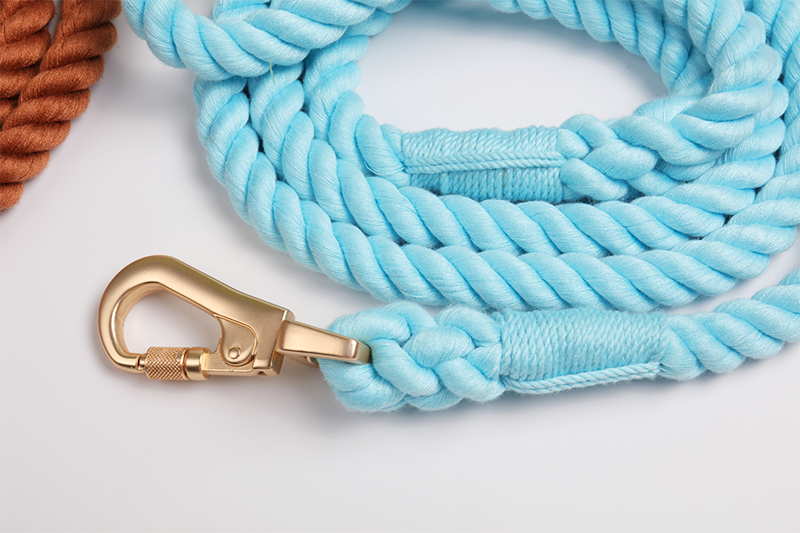 OKEYPETS - OKEYPETS Vente en gros de laisses de luxe colorées tie-dye ombrées pour animaux de compagnie, résistantes et de luxe, avec logo personnalisé, en coton robuste pour l'escalade et les chiens. Meilleures ventes. 18