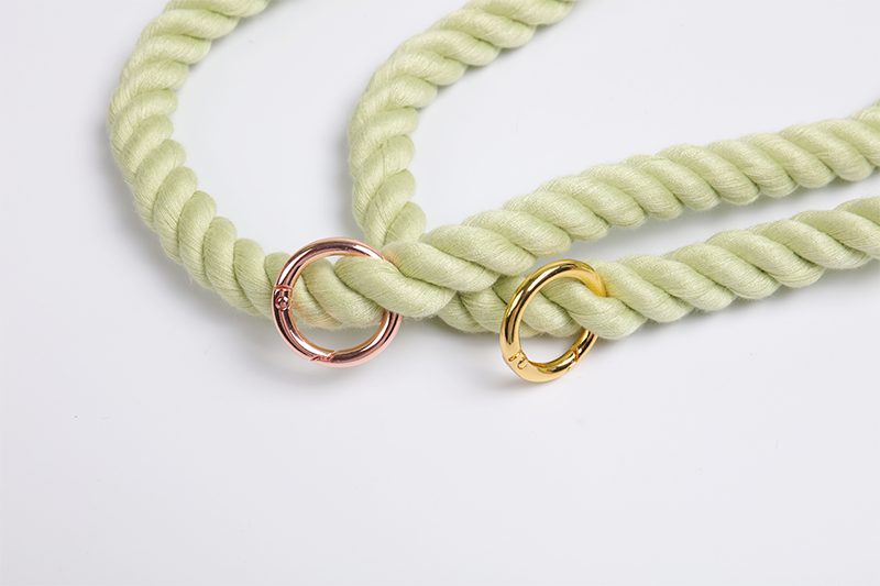 OKEYPETS - OKEYPETS Vente en gros de laisses de luxe colorées tie-dye ombrées pour animaux de compagnie, résistantes et de luxe, avec logo personnalisé, en coton robuste pour l'escalade et les chiens. Meilleures ventes. 13