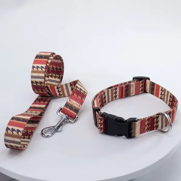 OKEYPETS - OKEYPETS Vente en gros Ensemble collier et laisse réversible de luxe ajustable pour chien, personnalisable Tous les produits 1