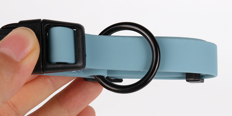 Kalung Haiwan Peliharaan Silikon PVC Tahan Lama Borong OKEYPETS Kolar Anjing Kalis Air Getah Lembut 9