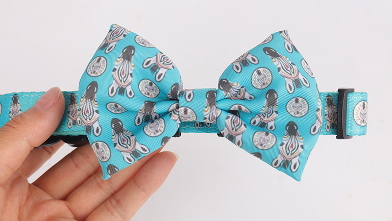 OKEYPETS Velkoobchodní ekologický sublimační tisk s bočním uvolněním a luxusní obojek pro psy a domácí mazlíčky 14