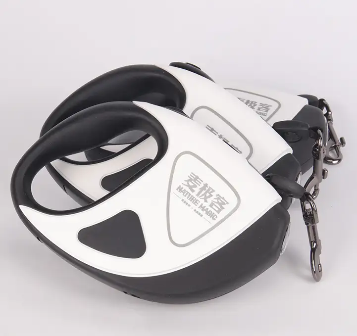 OKEYPETS - OKEYPETS Beszállítók Egyedi Logóval ellátott, Legerősebb, Bővíthető, 360°-ban Göndörödésmentes, Állítható, Behúzható Led Kutyapóráz Zseblámpával Minden termék 1