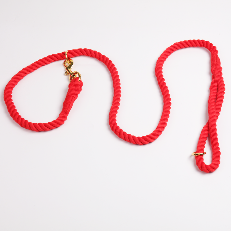 OKEYPETS - OKEYPETS Leverandør Hundesnor Rebsnor Bomuld Blød Miljøvenlig Farverig Luksus Håndlavet Hundesnor Kæledyrssnor 11