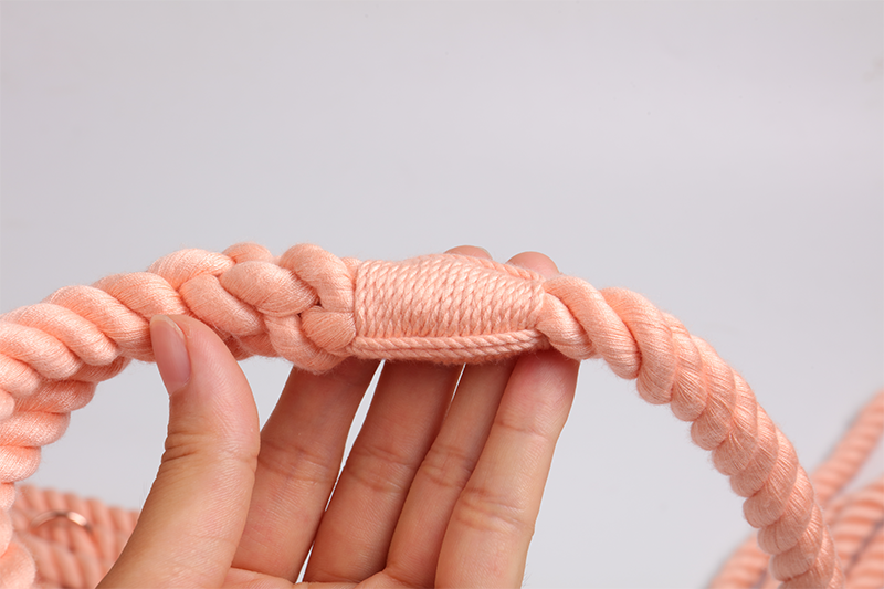 OKEYPETS Producent smyczy dla psów Zrównoważona, wielokolorowa, metalowa klamra, smycze bawełniane LED do treningu psów, smycz dla zwierząt 11