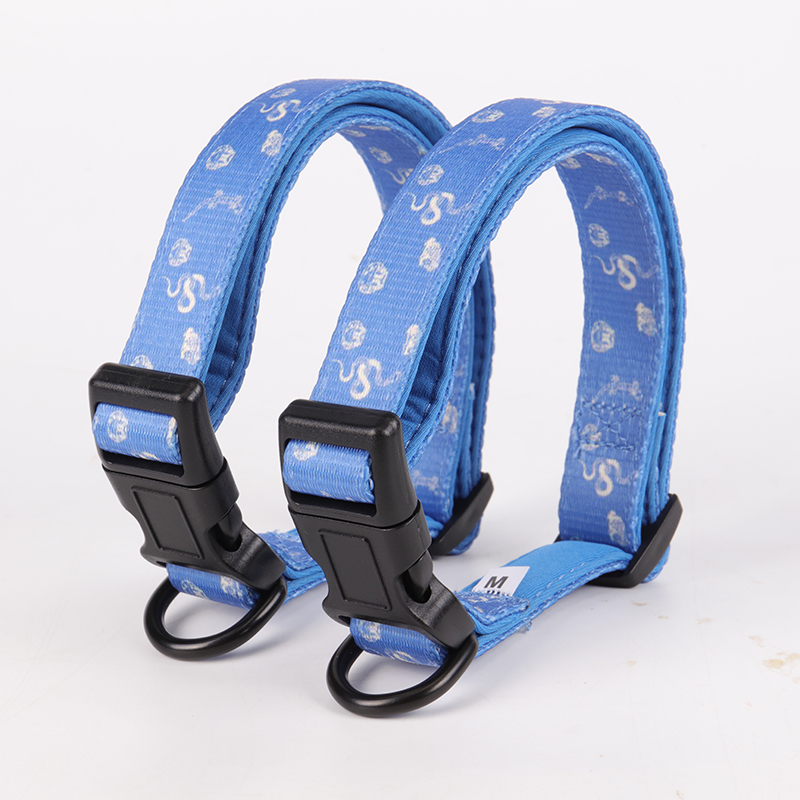 OKEYPETS - Bekalan Haiwan Peliharaan OKEYPETS Sublimasi Label Persendirian Leher Mewah Bergaya Lembut Kolar Leher Anjing Bowtie Tersuai Dengan Kolar Anjing Neoprena Logo 18