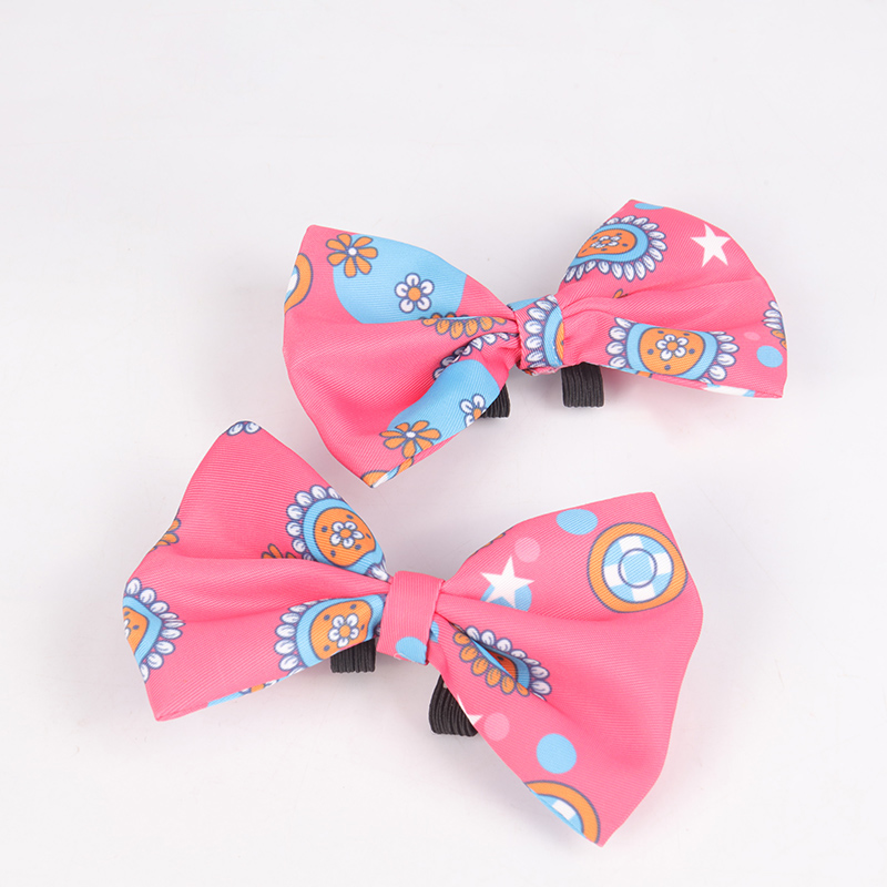 OKEYPETS - OKEYPETS Accessoires pour animaux de compagnie en gros Nœuds papillon pour chiens en polyester écologique imprimés par transfert thermique Accessoires pour animaux de compagnie en gros 11