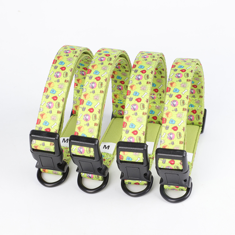 OKEYPETS - OKEYPETS Unique Dog Collar Vest Pet Safety Sublimation Heavy Duty Print Eco Friendly Cute Pet Collars Neoprene Dog Collar 22
