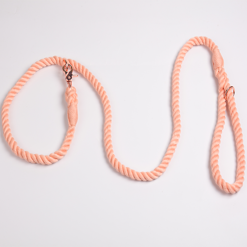 OKEYPETS - OKEYPETS Najtańsza hurtowa smycz dla psa Bawełniana Miękka Modna Kolorowa Średnia Mała Ręcznie robiona designerska smycz dla psa Smycz dla zwierząt 14