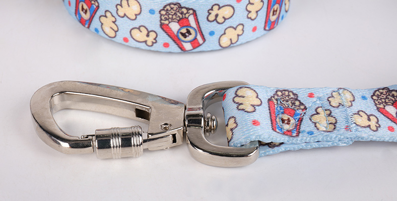 OKEYPETS - Lesă pentru câini OKEYPETS, rezistentă, fără tracțiune, din poliester, cu chingă ecologică, lungă și la modă 14