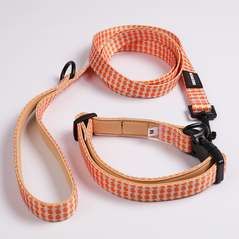 OKEYPETS Design Ensemble de harnais pour chien personnalisé, colliers et laisses ajustables par sublimation 7