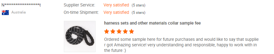 Laisse pour chien OKEYPETS faite main, en corde 100% coton. 25