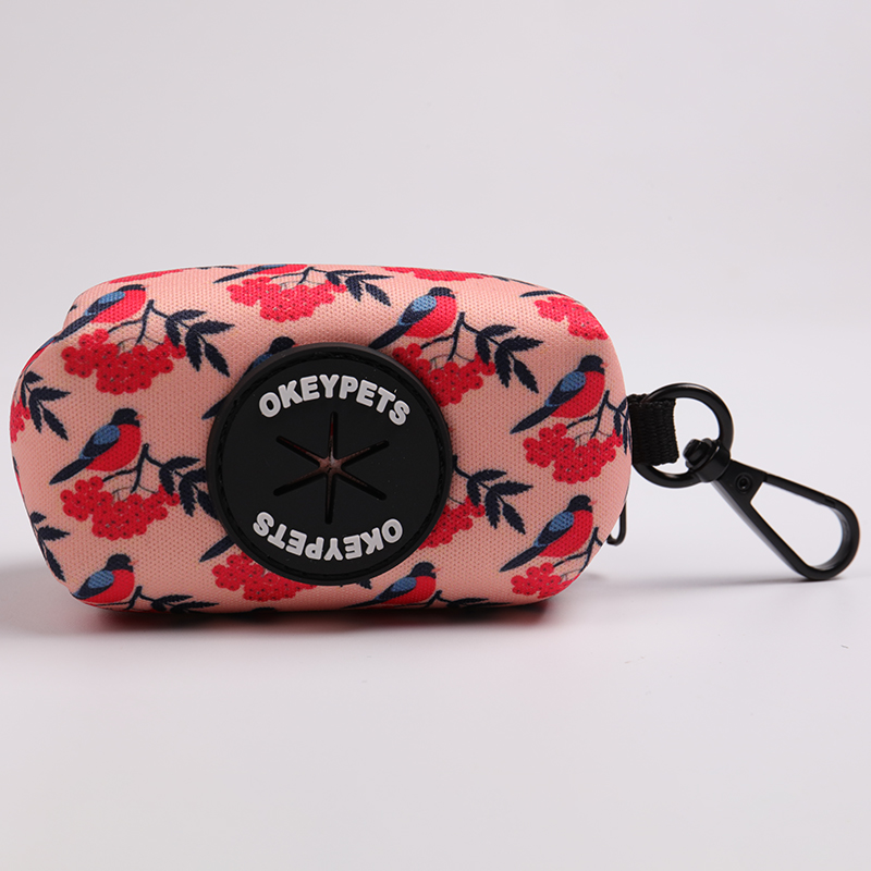 OKEYPETS - OKEYPETS Multifunkčný priedušný postroj s vestou, štýlový kvetinový vzor, ​​jedinečný dizajnérsky obojok a vodítko pre psa, sada obojku a vodítka pre domáce zvieratá 15