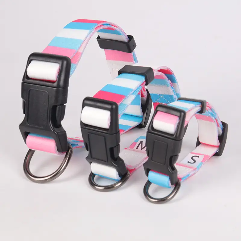 OKEYPETS - OKEYPETS egyedi tervezésű, személyre szabott, állítható nyakörv kiskutya számára nikkelmentes bevonatú D-gyűrűvel a tartósság növelése érdekében. Minden termék 1