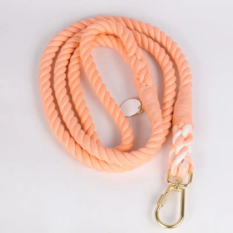 OKEYPETS - OKEYPETS Egyedi Luxus Lópórázok Gyorsan Kioldható Pórázok Többszínű Ombre Kötél Kutyasétáltató Hosszú Póráz Kutyakötél Póráz 1