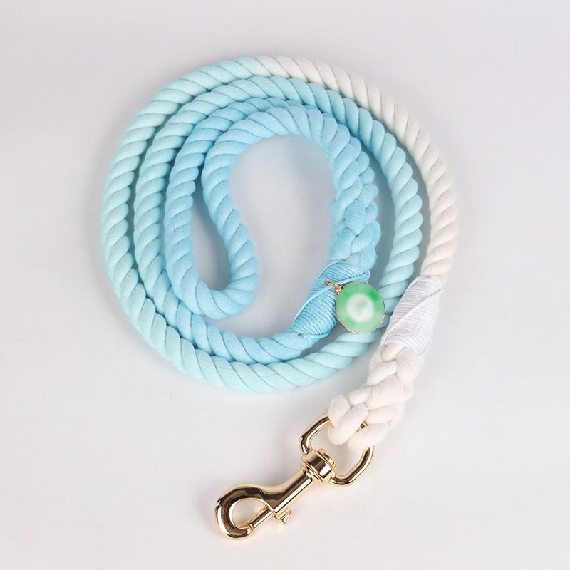 OKEYPETS - Nagykereskedelmi kutyapórázok kisállatoknak Új találmányok Kutyapóráz Tartós Színes Ombr Kis Lópóráz Kötél Kutyapóráz Kötél 9