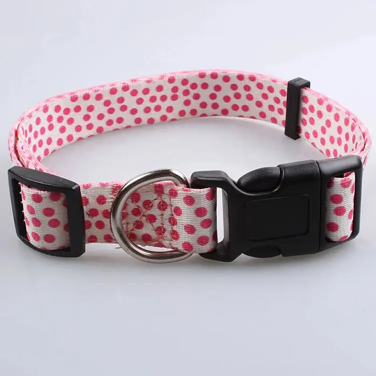 OKEYPETS - OKEYPETS Sublimation Logo Eco-friendly Soft Polyester Printing Personalized Dog Collars For Cats Pet Collar 1