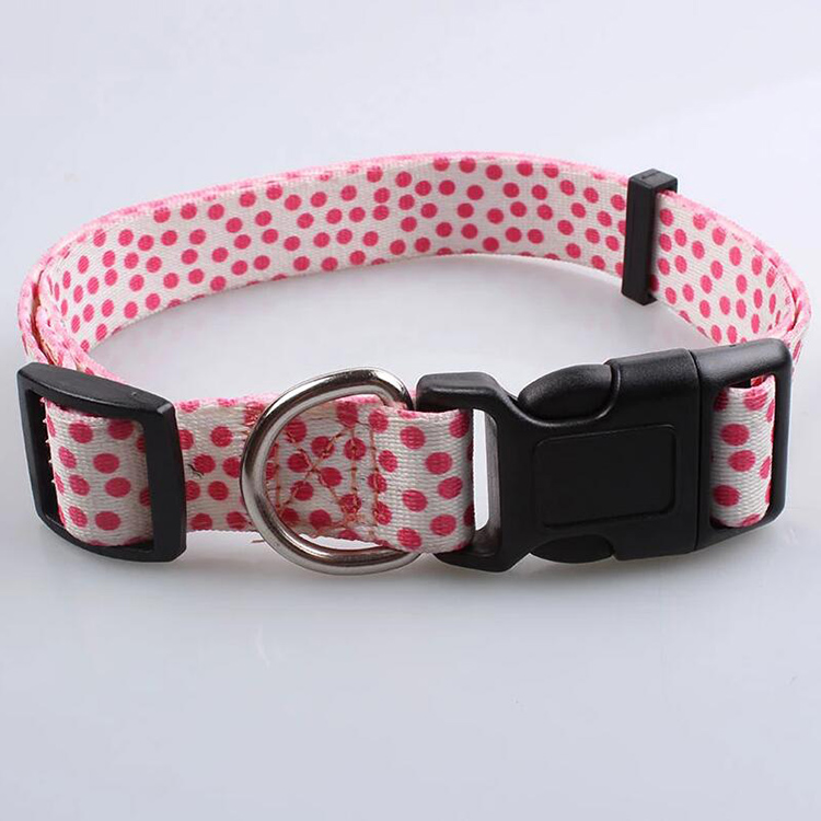 OKEYPETS - OKEYPETS Sublimation Logo Eco-friendly Soft Polyester Printing Personalized Dog Collars For Cats Pet Collar 9