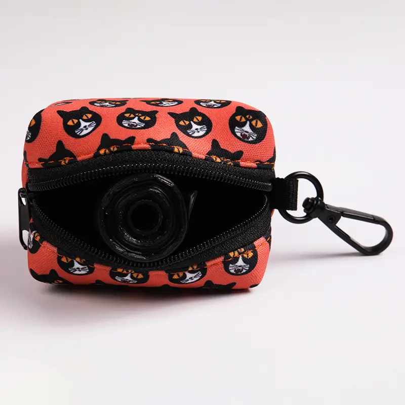 OKEYPETS - OKEYPETS Porta sacchetti per escrementi di cane ecologico in neoprene biodegradabile Porta sacchetti per escrementi di cane in neoprene 1