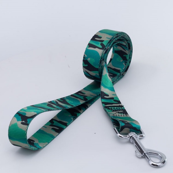 OKEYPETS - OKEYPETS Partihandel Hållbart Justerbart Lyxigt Utomhussporter Sublimeringsmönster Hundhalsband Och Koppel Set Husdjurshalsband Kopple/Hundsele Set 10