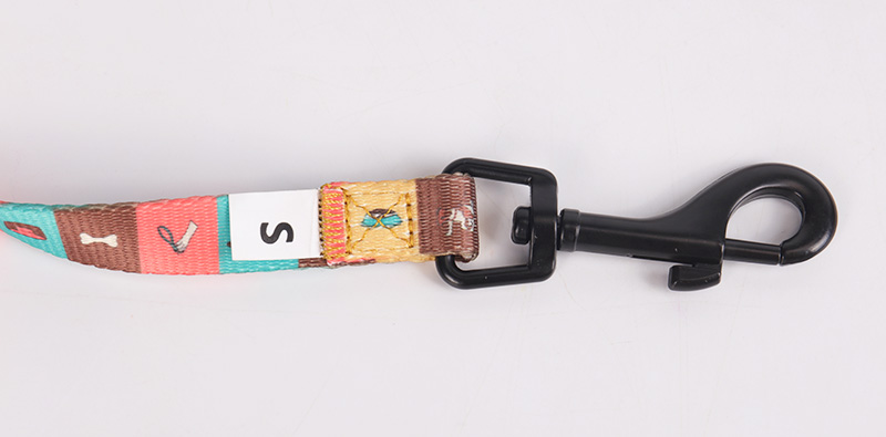 OKEYPETS - Поводок для собак, изготовленный на заказ, с логотипом бренда, мягкий, не тянет, регулируемый, удлиняемый. 14