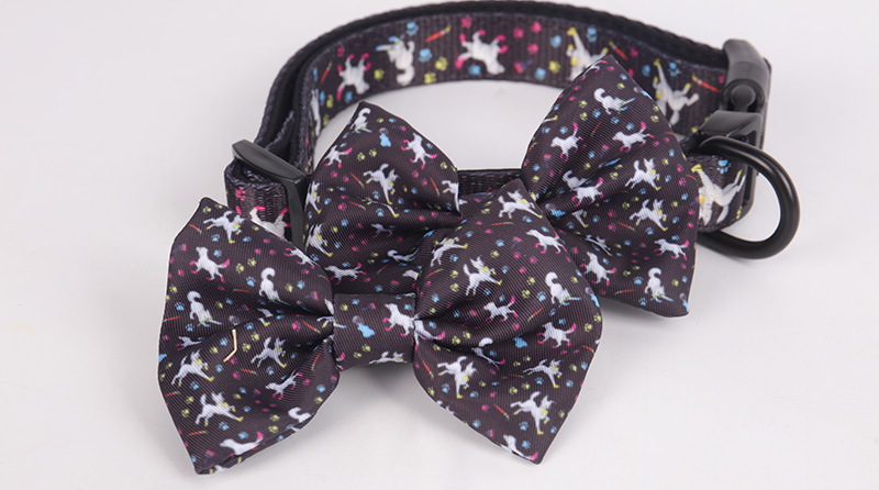 OKEYPETS - OKEYPETS Accessoires pour animaux de compagnie à nœud papillon, tendance, résistants et doux, imprimés pour Noël 11