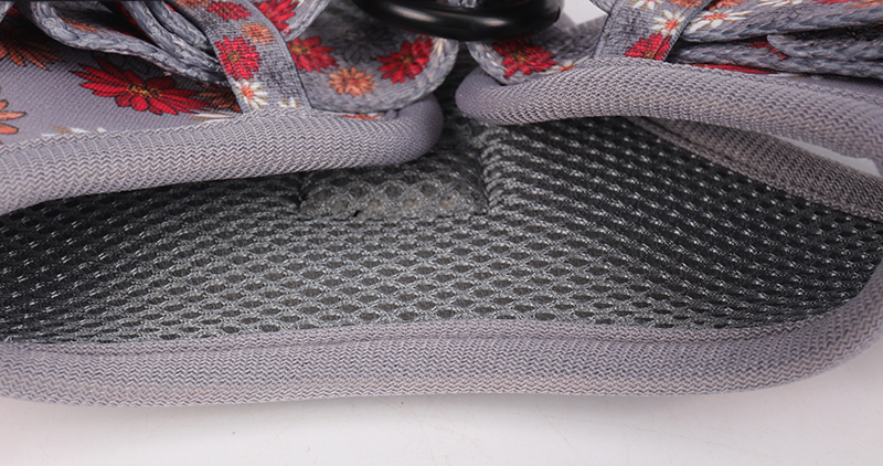 OKEYPETS - OKEYPETS Gilet en maille respirante et douce, collier et laisse personnalisés pour chien, ensemble harnais et laisse de luxe par sublimation 14