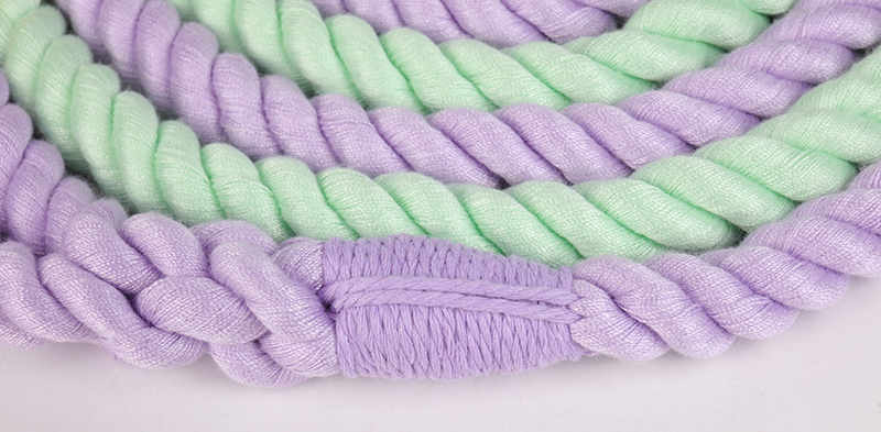 OKEYPETS - OKEYPETS Egyedi, kiváló minőségű, 100% pamutból készült, divatos kisállat-póráz, kényelmes, környezetbarát, párnázott kötéllel ellátott póráz kutyáknak 11