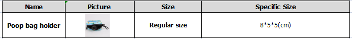 OKEYPETS Sac à déjections canines portable et mignon personnalisé 8