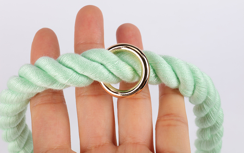 OKEYPETS Laisse tressée en coton personnalisée, design tendance et attrayant 12