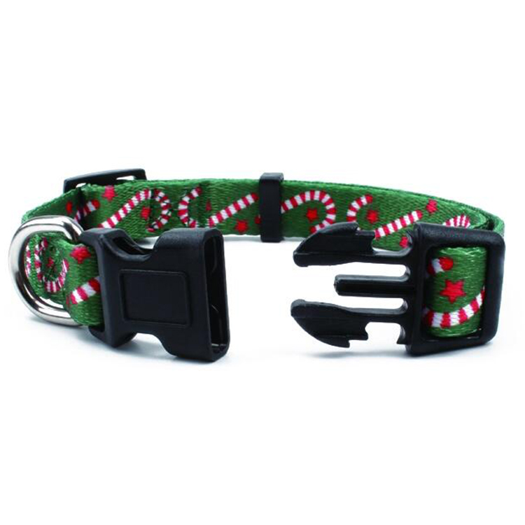 OKEYPETS - OKEYPETS Miljøvenlige Hurtigudløsende Spænder Engros Justerbar Trykt Kæledyr Kat Halskæde Luksus Hundehalsbånd Kæledyrshalsbånd 14