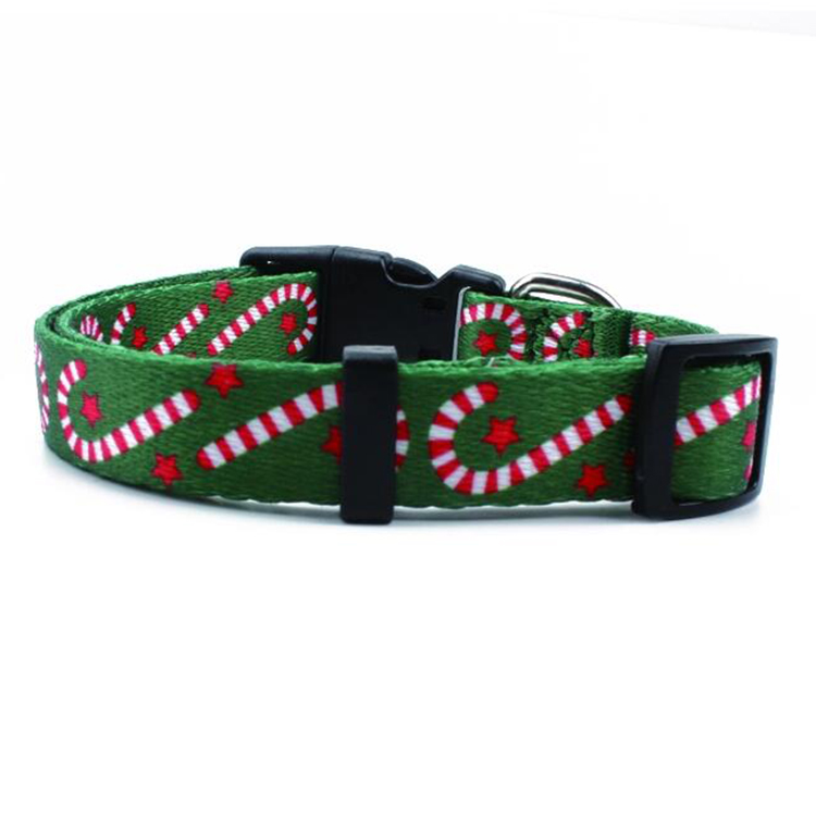 OKEYPETS - OKEYPETS Miljøvenlige Hurtigudløsende Spænder Engros Justerbar Trykt Kæledyr Kat Halskæde Luksus Hundehalsbånd Kæledyrshalsbånd 10