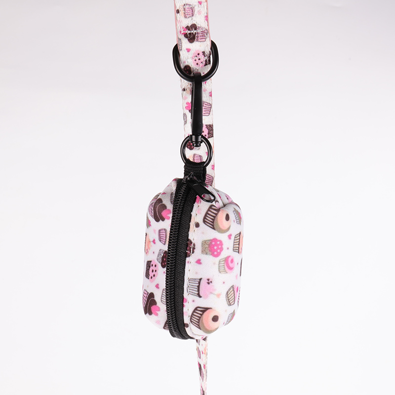 OKEYPETS - OKEYPETS Brugerdefineret Logo Komfortabel Praktisk Neopren Dispenser Bæresele Hundesnor Afføringspose Holder Hundes Afføringspose Holder 11