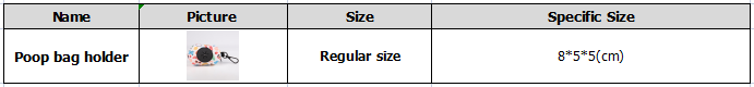 OKEYPETS - OKEYPETS Sacchetto per la spazzatura degli animali domestici ecologico all'ingrosso Distributore di sacchetti per escrementi di cane personalizzato Supporto per sacchetti per escrementi di cane leggero in neoprene Supporto per sacchetti per escrementi di cane in neoprene 9