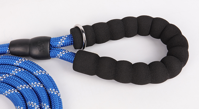 OKEYPETS - OKEYPETS Egyedi Többszínű Fényvisszaverő Szálak Puha Nejlon Erős Kötél Kisállat Csúszópóráz Kutyapóráz Kutyapóráz Kötélpóráz 11