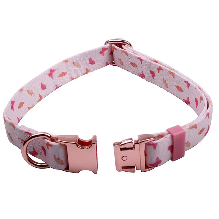OKEYPETS - OKEYPETS Unikalny wzór, wytrzymała obroża dla szczeniaka z klamrami, obroża łańcuszkowa z nadrukiem na zamówienie, obroża dla psa 10
