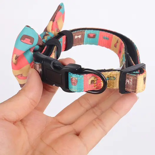 OKEYPETS - OKEYPETS Unique Dog Collar Vest Pet Safety Sublimation Heavy Duty Print Eco Friendly Cute Pet Collars Neoprene Dog Collar 1