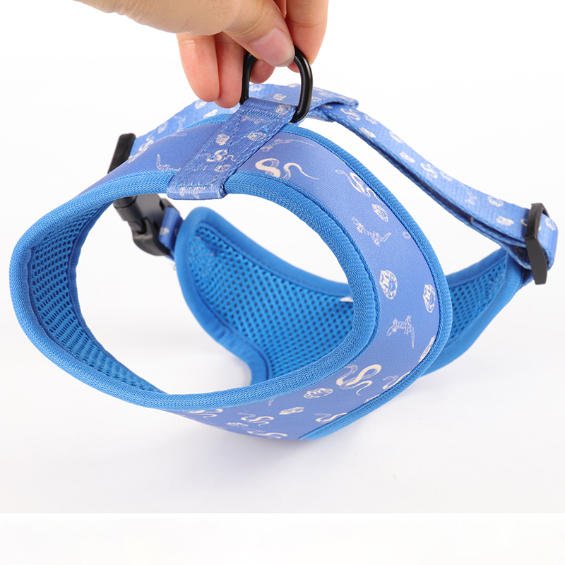 OKEYPETS - OKEYPETS Sac à dos de luxe pour animaux de compagnie, gilet rembourré doux et ajustable pour plus de sécurité, harnais anti-traction en maille aérée pour chien. Tous les produits 11