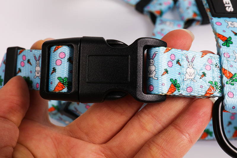 Harnais pour chien anti-fugue, résistant et réglable, coloré, de qualité supérieure, personnalisable, en polyester. 11