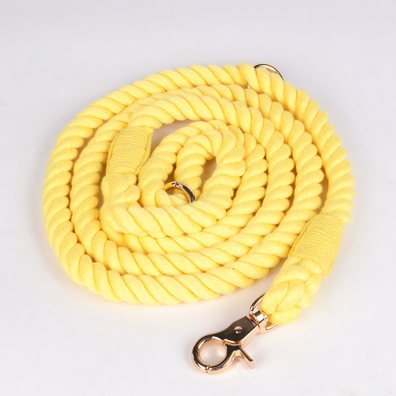 OKEYPETS - OKEYPETS Beszállító Egyedi Szublimációs Színes Divat 100% Pamut Kutya Ombre Kötél Póráz Kutya Kötél Póráz 9