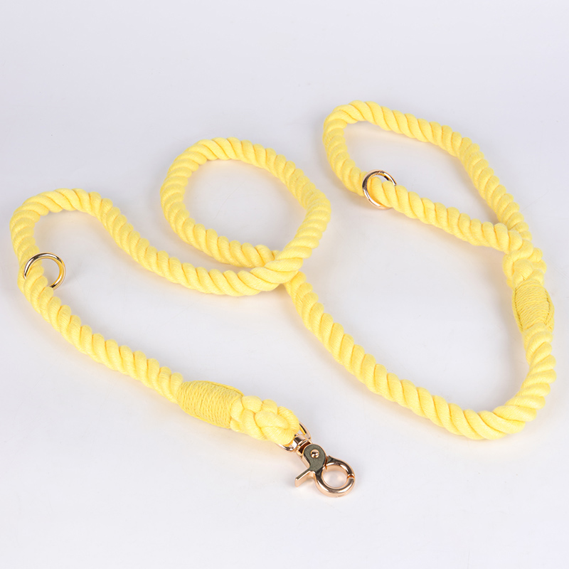 OKEYPETS - OKEYPETS Beszállító Egyedi Szublimációs Színes Divat 100% Pamut Kutya Ombre Kötél Póráz Kutya Kötél Póráz 10