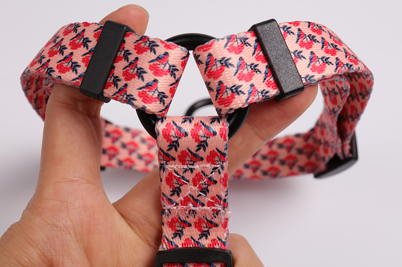 OKEYPETS - Harnais-sac à dos pour chien ajustable et anti-traction, en sangle polyester, personnalisable et résistant. 8