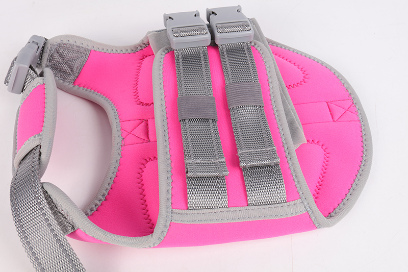 OKEYPETS - OKEYPETS Durable Dog Lifesaver Designs Quick-Release Buckles Waterpoof Safety Neoprene Pets Dog Life Jackets Pet Harness 13
