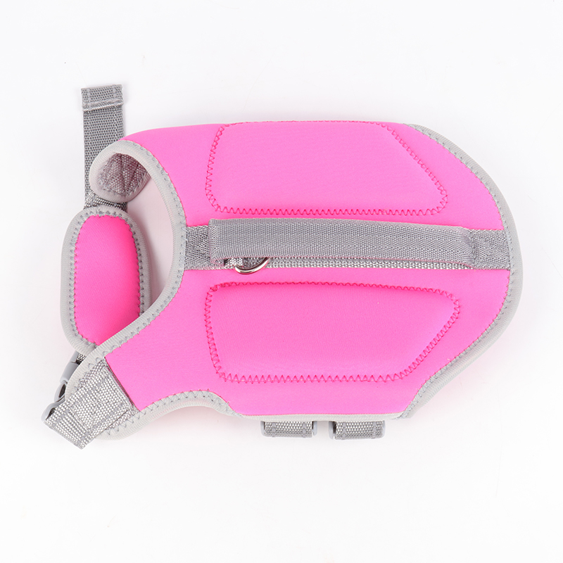 OKEYPETS - OKEYPETS Durable Dog Lifesaver Designs Quick-Release Buckles Waterpoof Safety Neoprene Pets Dog Life Jackets Pet Harness 11