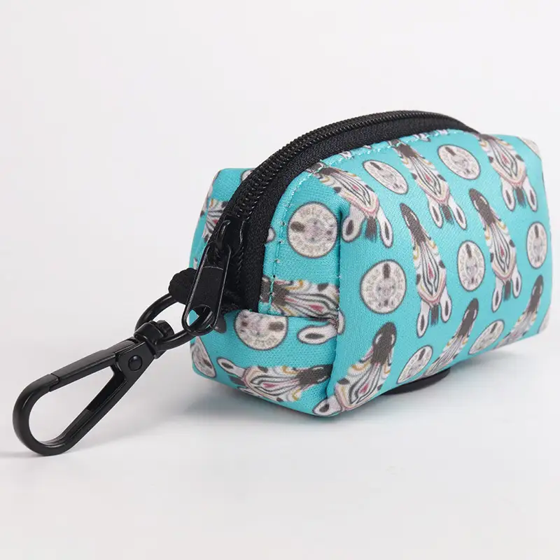 OKEYPETS - Dispenser OKEYPETS Pemegang Beg Sisa Anjing Tersuai Fesyen Neoprena Mesra Alam Dengan Beg Najis Anjing Pemegang Beg Najis Anjing 1